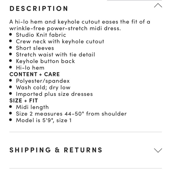 Torrid Black Studio Knit Hi-Lo Skater Dress - Size 2XL - Picture 12 of 12